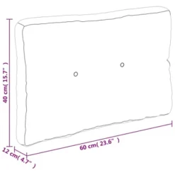 VidaXL Outdoor Pallet Cushion | 23.6"x15.7"x4.7" Green Fabric | Water-Repellent & Comfortable | Perfect For Patio, Bistro, Garden, Picnic 20 VidaXL Outdoor Pallet Cushion | 23.6"x15.7"x4.7" Green Fabric | Water-Repellent & Comfortable | Perfect For Patio, Bistro, Garden, Picnic -All Patio Furniture GUEST 0046d2e4 6c0e 4371 a435 cc2f641685c6