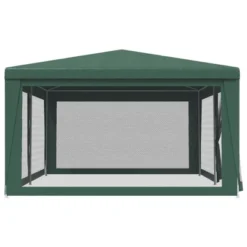 VidaXL Party Tent Green HDPE (high-density Polyethylene) With Coating 11 VidaXL Party Tent Green HDPE (high-density Polyethylene) With Coating -All Patio Furniture GUEST 055618bc c19d 4ba0 a983 513ce2ffb50a