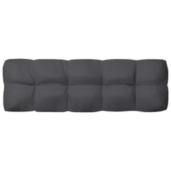 VidaXL Anthracite Pallet Sofa Cushions Set - Indoor And Outdoor Use - Durable, Material - Comfortable Thick Padding - Universal Design -All Patio Furniture GUEST 061418fb a9a4 476d 971a 67cfccb1f582