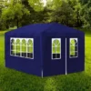 VidaXL Party Tent Blue Polyethylene 9.8 X 13.1 Ft UV-resistant Materials -All Patio Furniture GUEST 091c5e70 212e 4f68 aed8 4ca8b5b18cd0