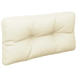 VidaXL Outdoor Pallet Cushion In Cream - 27.6"x15.7"x4.7" - With Light 100% Polyester Fabric And Hollow Fiber Filling -All Patio Furniture GUEST 092b4084 8d4e 41b1 83df adfd31711ebe