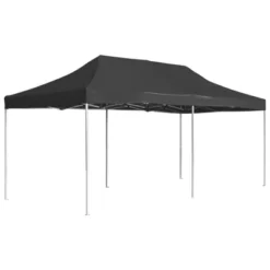 VidaXL Party Tent Anthracite 310 G/m² Oxford Fabric 20 X 10 Ft