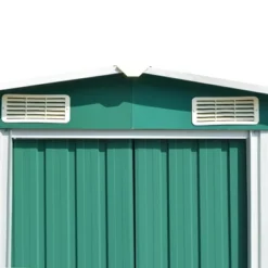 VidaXL Garden Shed Storage House For Tools Backyard Garage Patio Furniture Metal - Green 101.2" X 154.3" X 71.3" -All Patio Furniture GUEST 0c43725c 2c21 4d8a aba7 edab77ce5997