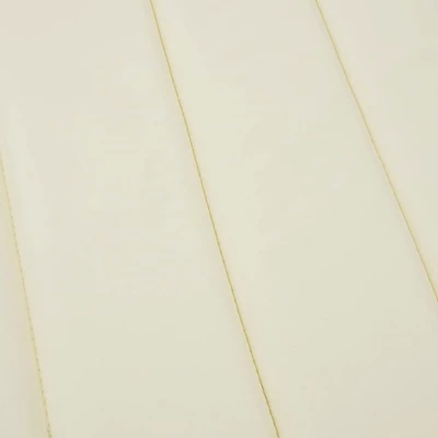 VidaXL Cream Oxford Fabric Sun Lounger Cushion - Durable, Water-Resistant, Foam-Filled For Garden/Patio Recliner Chairs - 78.7"x23.6"x1.2" 7 VidaXL Cream Oxford Fabric Sun Lounger Cushion - Durable, Water-Resistant, Foam-Filled For Garden/Patio Recliner Chairs - 78.7"x23.6"x1.2" - Image 5