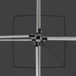 VidaXL Party Tent Anthracite Aluminum Alloy 9.8 Ft X 9.8 Ft Collapsible -All Patio Furniture GUEST 0cb0e20b 0668 42fb 9309 769d80c3a3a8