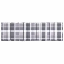 VidaXL Sun Lounger Cushion Gray Check Pattern Oxford Fabric (100% Polyester) -All Patio Furniture GUEST 0e45b65d fd56 4526 98ad 7bb3d4566cfb