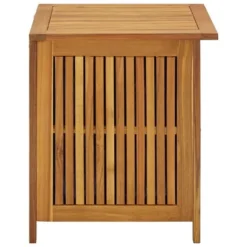 VidaXL Patio Storage Box 23.6"x19.7"x22.8" Solid Wood Acacia -All Patio Furniture GUEST 0e5c640f 8bd3 4d06 b1a5 da220fc6b58c