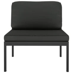 VidaXL 3 Piece Patio Sofa Set With Cushions Aluminum Anthracite -All Patio Furniture GUEST 10ea8fce fbac 4097 8d00 6ff1ff191894