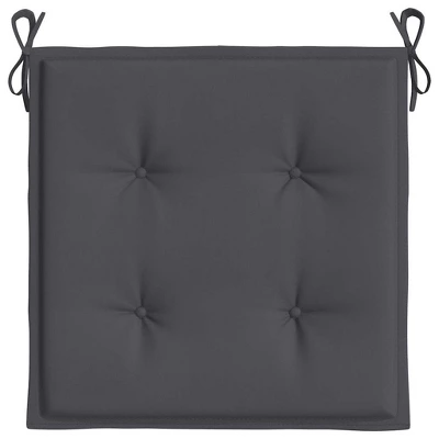 VidaXL Anthracite Garden Chair Cushions - Set Of 6-15.7"x15.7"x1.2" - Outdoor Chair Cushions - Oxford Fabric And Foam Filled - Modern Design 7 VidaXL Anthracite Garden Chair Cushions - Set Of 6-15.7"x15.7"x1.2" - Outdoor Chair Cushions - Oxford Fabric And Foam Filled - Modern Design - Image 5