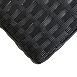 VidaXL Outdoor Patio Bench Park Garden Bench Poly Rattan And Solid Wood Acacia - Black 11 VidaXL Outdoor Patio Bench Park Garden Bench Poly Rattan And Solid Wood Acacia - Black -All Patio Furniture GUEST 139f90c7 081f 4dc6 a9ef 988dc7b53dc7