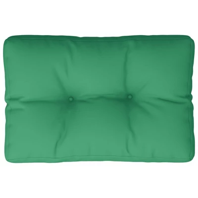 VidaXL Outdoor Pallet Cushion | 23.6"x15.7"x4.7" Green Fabric | Water-Repellent & Comfortable | Perfect For Patio, Bistro, Garden, Picnic 5 VidaXL Outdoor Pallet Cushion | 23.6"x15.7"x4.7" Green Fabric | Water-Repellent & Comfortable | Perfect For Patio, Bistro, Garden, Picnic - Image 3