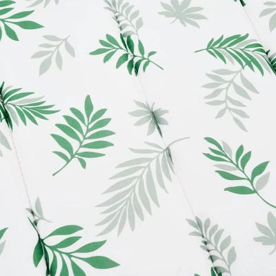 VidaXL Sun Lounger Cushion Leaf Pattern Oxford Fabric Large Pattern 8 VidaXL Sun Lounger Cushion Leaf Pattern Oxford Fabric Large Pattern - Image 6