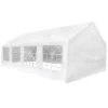 VidaXL White Party Marquee - Easy To Assemble, Steel Frame & PE Material, UV Protective & Water Resistant, With Decorative Wall Panels & Windows 1 VidaXL White Party Marquee - Easy To Assemble, Steel Frame & PE Material, UV Protective & Water Resistant, With Decorative Wall Panels & Windows -All Patio Furniture GUEST 1aa9f660 03f6 48a7 8dd4 08aeb1d788cc