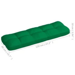 VidaXL Pallet Cushions 7 Pcs, Floor Cushion For Outdoor Furniture Garden Backyard Patio, Seat Cushion For Sofa Couch, Seat Pad, Green -All Patio Furniture GUEST 1bccfd48 8512 45d8 b6ad 020029433467