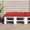 VidaXL Chair Cushion Outdoor Patio Pallet Seat Cushion Sofa Chair Pad Fabric - Red 47.2" X 31.5" X 4.7" -All Patio Furniture GUEST 1e4e3041 b939 43d6 ac64 8e5b10bb8c26