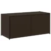 VidaXL Garden Storage Box Brown 74.8 Gallon Poly Rattan -All Patio Furniture GUEST 1ea7710b 49dc 4780 a468 d4dd37dcac28
