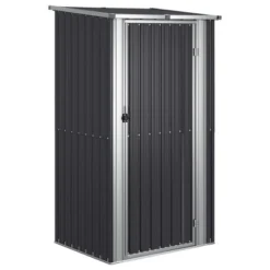 VidaXL Storage Shed - Galvanized Steel Anthracite Garage Tool House - Lockable Door - Weatherproof Garden Shelter 17 VidaXL Storage Shed - Galvanized Steel Anthracite Garage Tool House - Lockable Door - Weatherproof Garden Shelter -All Patio Furniture GUEST 22900d67 2ce6 41b4 8d5c 75711f644f79