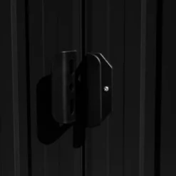 VidaXL Garden Shed Storage House For Tools Backyard Garage Patio Furniture Metal - Anthracite 101.2" X 192.5" X 71.3" -All Patio Furniture GUEST 22a50e8b 8472 4d48 af7c f5bed0d35959