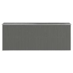 VidaXL Garden Shed Light Gray Galvanized Steel Large Garden Shed - 75.6" X 205.9" X 87.8" -All Patio Furniture GUEST 24adecc7 ab0c 4ae0 aeb3 ff7ea7d43d31