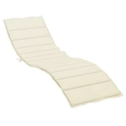 VidaXL Cream Oxford Fabric Sun Lounger Cushion - Durable, Water-Resistant, Foam-Filled For Garden/Patio Recliner Chairs - 78.7"x23.6"x1.2" 19 VidaXL Cream Oxford Fabric Sun Lounger Cushion - Durable, Water-Resistant, Foam-Filled For Garden/Patio Recliner Chairs - 78.7"x23.6"x1.2" -All Patio Furniture GUEST 2a6c1b4b 5388 4c79 8919 35ec8bd0c5c7