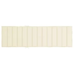 VidaXL Outdoor Sun Lounger Cushion, 78.7"x27.6" In Cream Oxford Fabric, Plush Foam Fiber Filling, Comfortable & Durable With Ropes 14 VidaXL Outdoor Sun Lounger Cushion, 78.7"x27.6" In Cream Oxford Fabric, Plush Foam Fiber Filling, Comfortable & Durable With Ropes -All Patio Furniture GUEST 2c31d64c db2d 483d 9e86 044117753ed2