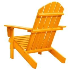 VidaXL Adirondack Chair Lounge Patio Lawn Chair For Garden Solid Wood Fir - Orange -All Patio Furniture GUEST 2d547a1f 7cd8 49d3 8254 d70998099424
