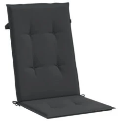 VidaXL Highback Chair Cushion Set Of 4 Black 100% Polyester 15 VidaXL Highback Chair Cushion Set Of 4 Black 100% Polyester -All Patio Furniture GUEST 2eebc581 1fc3 4855 8600 13c98f03ec2b