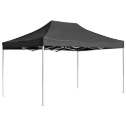 VidaXL Party Tent Anthracite Aluminum Alloy, Oxford Fabric With PVC Coating