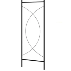 VidaXL Garden Arch Black 59.1"x13.4"x94.5" Iron -All Patio Furniture GUEST 2f323e85 fb23 4999 9d1f 8f0274bac068