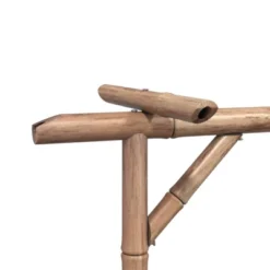 VidaXL Bamboo Pergola/Outdoor Garden Arbor - Weather-Resistant, Rustic Farmhouse Style Plant Support For Gardens/Patios 151.6x15.7x80.7 -All Patio Furniture GUEST 30309f2a 40c6 4646 8d5b 9f068c35bc39