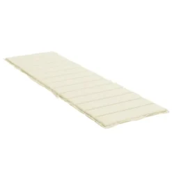 VidaXL Outdoor Sun Lounger Cushion, 78.7"x27.6" In Cream Oxford Fabric, Plush Foam Fiber Filling, Comfortable & Durable With Ropes 13 VidaXL Outdoor Sun Lounger Cushion, 78.7"x27.6" In Cream Oxford Fabric, Plush Foam Fiber Filling, Comfortable & Durable With Ropes -All Patio Furniture GUEST 311bfaa9 d612 4cb4 b309 fcf655fefa90
