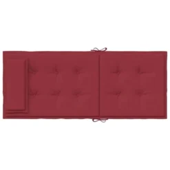 VidaXL Chair Cushion Outdoor High Back Chair Cushion Seat Pad Oxford Fabric - Wine Red 4 Pack -All Patio Furniture GUEST 3394c7b7 a582 4021 a580 65db3f88dfc6