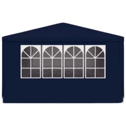 VidaXL Party Tent Blue Polyethylene, Steel Large Foldable Party Tent -All Patio Furniture GUEST 3435f816 dc27 4264 9694 d0b9a93a6b8c