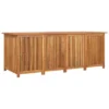VidaXL Patio Storage Box 78.7"x31.5"x29.5" Solid Wood Acacia -All Patio Furniture GUEST 3880dfb6 f6fa 4a7b 8522 b7077d73a08f