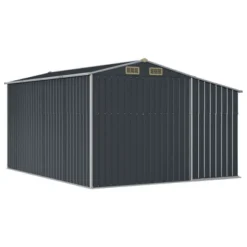 VidaXL Garden Shed Anthracite Galvanized Steel, Polypropylene Large -All Patio Furniture GUEST 394bd25b 1f4e 465d a452 3a2cde2c65cf