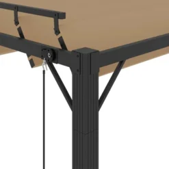 VidaXL Gazebo Taupe Aluminum Large Adjustable Armrests Gazebo -All Patio Furniture GUEST 3aa81962 6c77 4427 94c5 ed576878d5b4