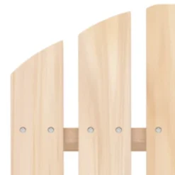 VidaXL Adirondack Chair Patio Adirondack Chair With Ottoman Solid Wood Fir - Light Wood -All Patio Furniture GUEST 3b340e30 070f 4d50 b122 1aa8cd5bbdaf