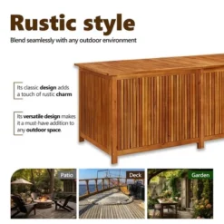 VidaXL Patio Storage Box 68.9"x31.5"x29.5" Solid Acacia Wood 21 VidaXL Patio Storage Box 68.9"x31.5"x29.5" Solid Acacia Wood -All Patio Furniture GUEST 3c51eec9 108e 403f b1ab 9f5632e7f45c