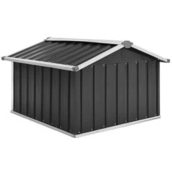 VidaXL Garden Shed Anthracite Galvanized Steel Medium Durable -All Patio Furniture GUEST 403c9d4c 136f 41a9 b096 fbca1c0f451b