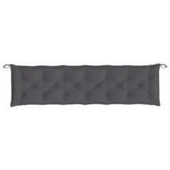 VidaXL Bench Cushion Outdoor Water Repellent Bench Cushion Pad Oxford Fabric - Anthracite 78.8" X 19.7" X 2.8" -All Patio Furniture GUEST 411f4d5b 804d 43fb 804c ca30e2cdc32c