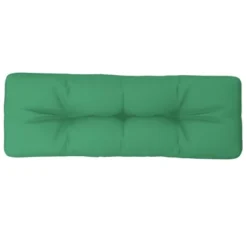 VidaXL Outdoor Pallet Cushion - 47.2"x15.7"x4.7", 100% Polyester Fabric, Durable & Comfortable - Green -All Patio Furniture GUEST 42b45788 19c2 44c1 9293 a30188d082a9