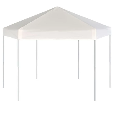 VidaXL Gazebo Cream White 5 VidaXL Gazebo Cream White - Image 3