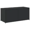 VidaXL Garden Storage Box Black 74.8 Gallon Poly Rattan -All Patio Furniture GUEST 43dfa0a4 fc14 403b af6c 898d156943a4