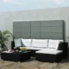 VidaXL Lounge Set Black -All Patio Furniture GUEST 442f4a35 b776 44fa 81a9 90d3224a721c