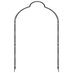 VidaXL Garden Arch Black 59.1"x13.4"x94.5" Iron -All Patio Furniture GUEST 47537e80 194a 45ca b216 08d759e0f275