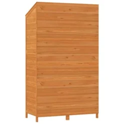 VidaXL Garden Shed For Tool Storage House Outdoor Backyard Solid Fir Wood - Brown 40.2" X 20.5" X 68.7" -All Patio Furniture GUEST 47b7c127 f284 4516 b570 af5ee9090f36