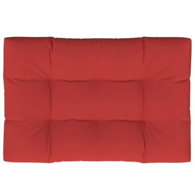 VidaXL Chair Cushion Outdoor Patio Pallet Seat Cushion Sofa Chair Pad Fabric - Red 47.2" X 31.5" X 4.7" 11 VidaXL Chair Cushion Outdoor Patio Pallet Seat Cushion Sofa Chair Pad Fabric - Red 47.2" X 31.5" X 4.7" - Image 9