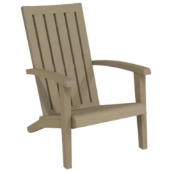 VidaXL Garden Adirondack Chair Light Brown Polypropylene Standard -All Patio Furniture GUEST 487ba58f 58a1 4433 870e 951153ec72b3