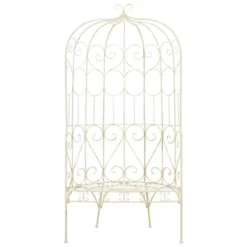 VidaXL Wrought Iron Outdoor Patio Bench, 37.4" In Antique White | Aesthetic Design | Comfortable Wide Seat | Durable Material | Easy Assembly 13 VidaXL Wrought Iron Outdoor Patio Bench, 37.4" In Antique White | Aesthetic Design | Comfortable Wide Seat | Durable Material | Easy Assembly -All Patio Furniture GUEST 48886617 2cc0 412c 9e53 c3c875d78425