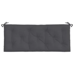 VidaXL Outdoor Garden Bench Seat Cushion 47.2"x19.7"x2.8" In Oxford Fabric - Anthracite -All Patio Furniture GUEST 4949eaeb fcf7 4c0a 9ee5 55b8f0dc05f8